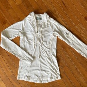 Athleta | White Zip-Up Jacket | XS